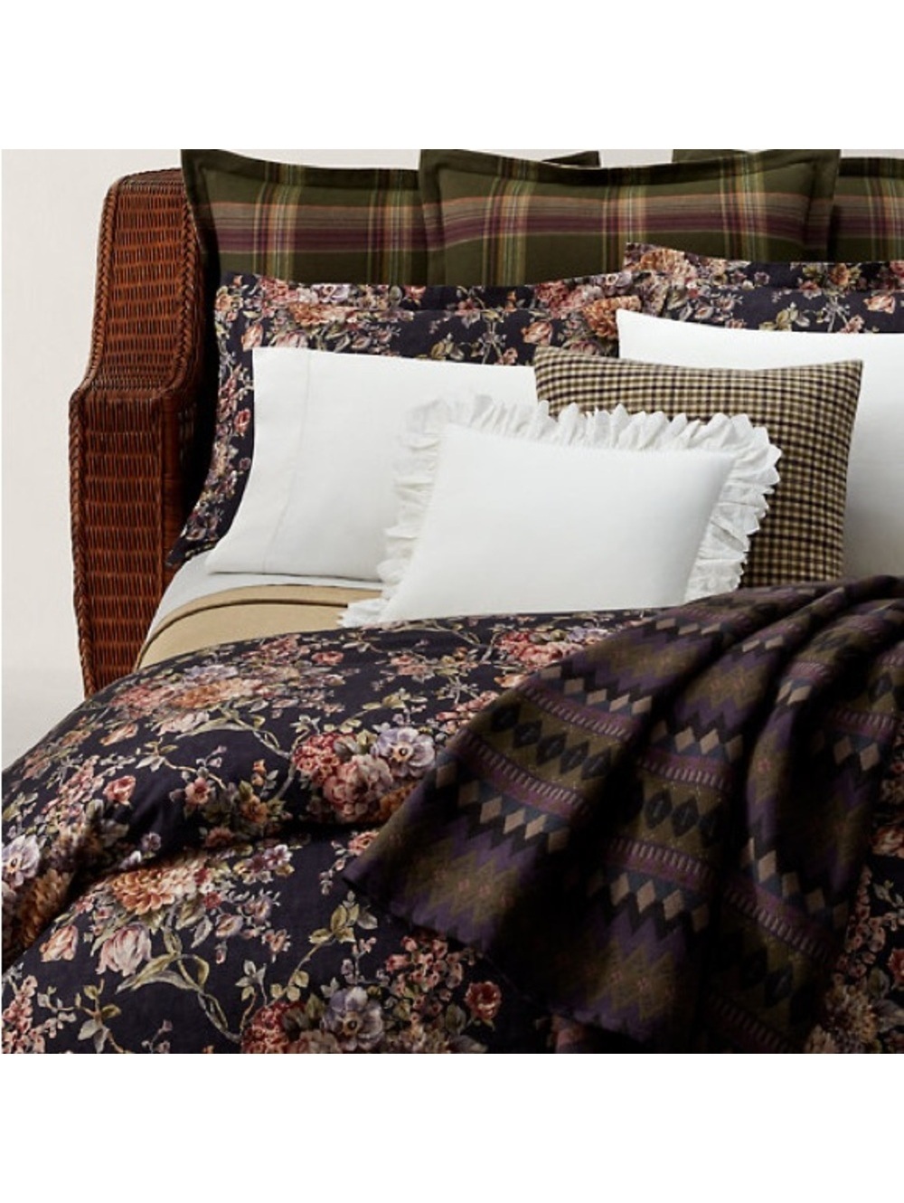 Ralph Lauren Home Elyse Full/Queen Duvet Cover, NEW w/Tag Retail $430